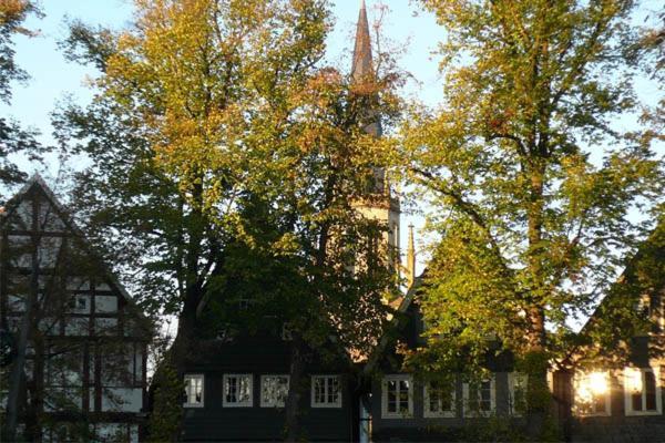 Hotel Lindenkrug Гютерсло Экстерьер фото